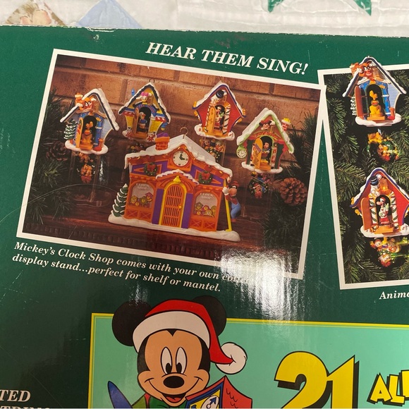 Vtg 1993 Mr. Christmas MICKEY'S CLOCK SHOP Animated Carols Light & Sounds Used - Picture 17 of 17